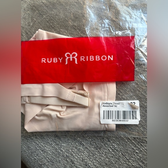 Ruby Ribbon Second Skin Demiette in Shell Size 32 - Picture 4 of 5